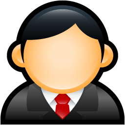 User Executive Red Icon 256x256 png
